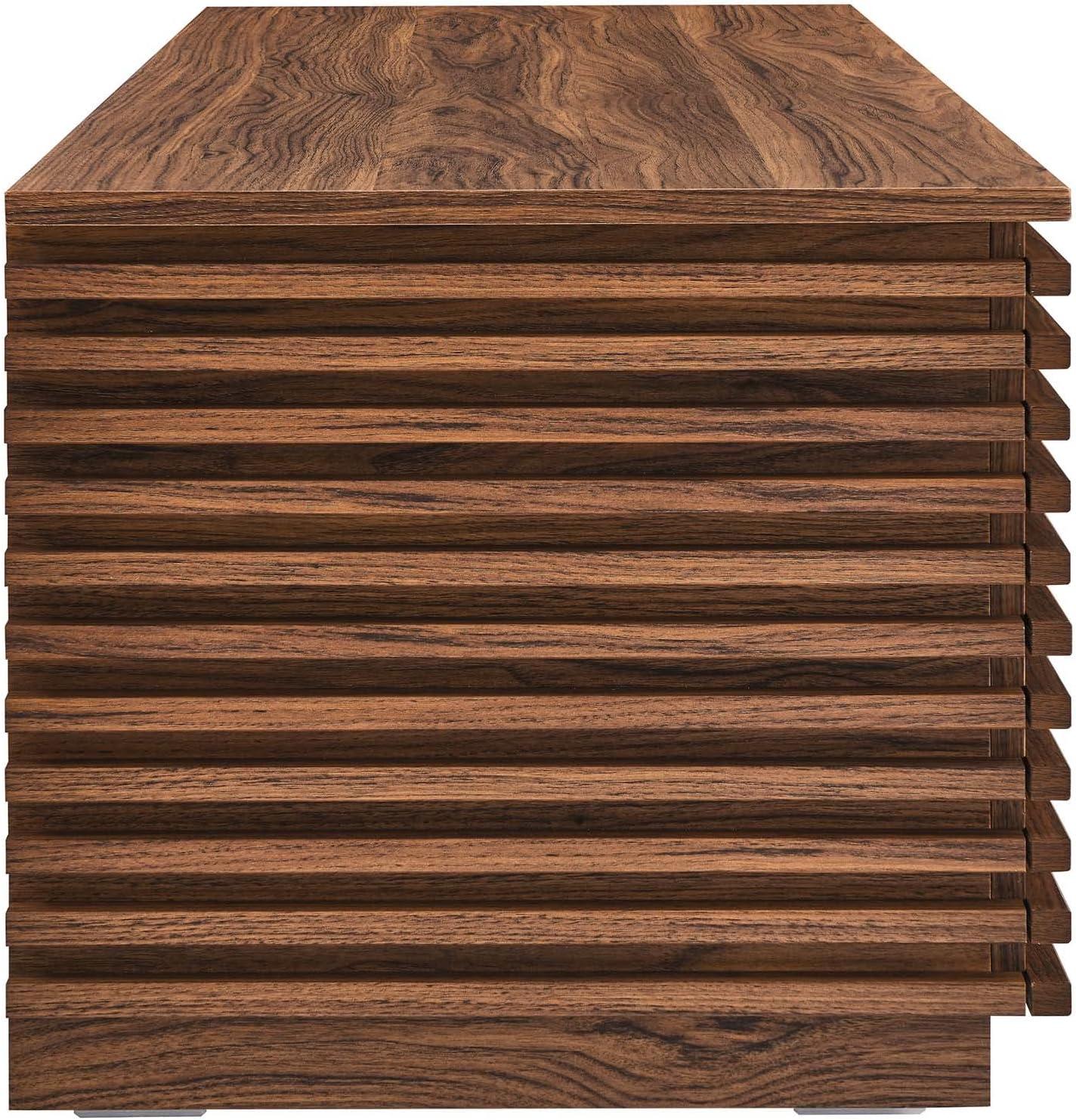 Modway Render 47" Wood Grain Storage Bench