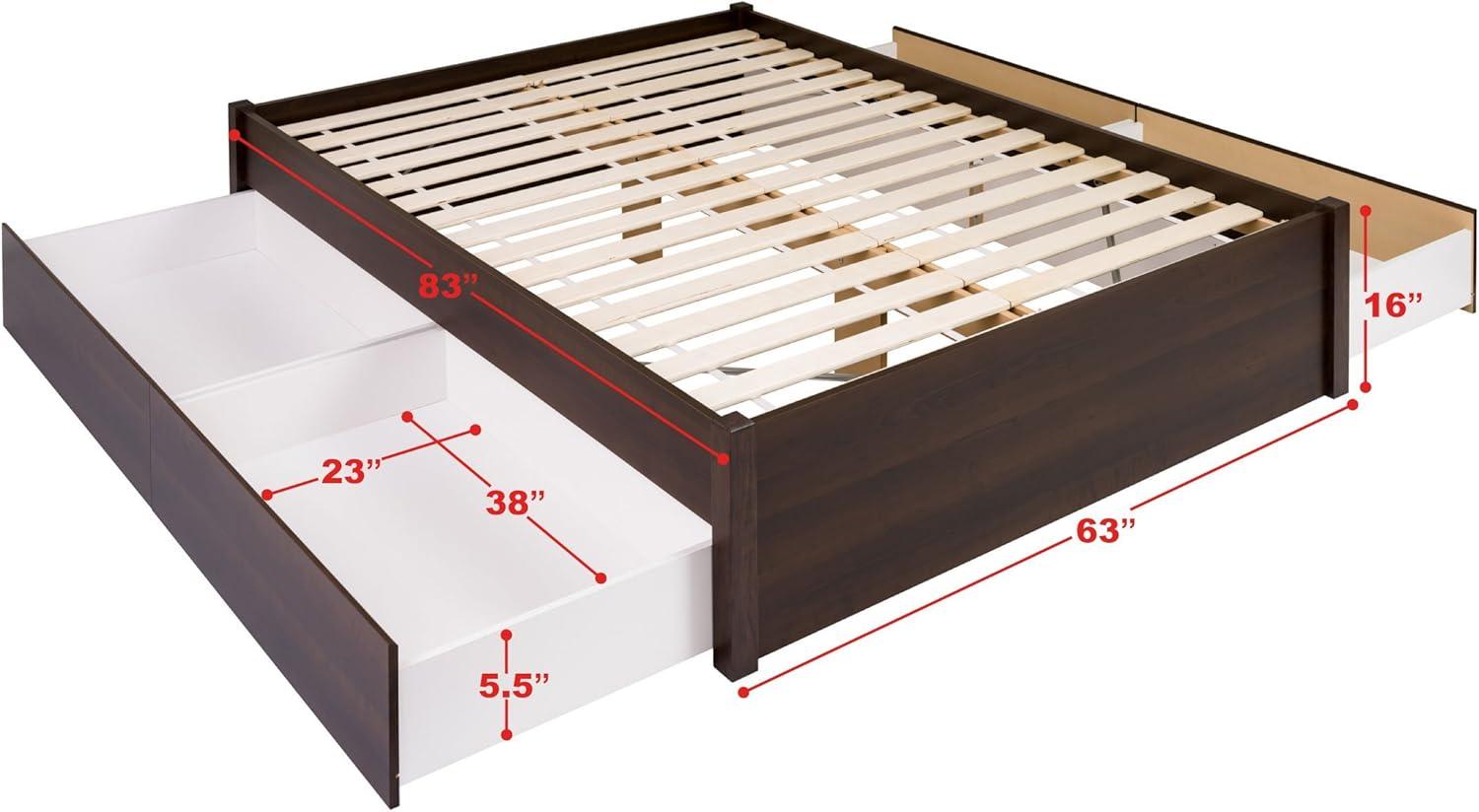 Kirandip Select 4-Post Platform Bed