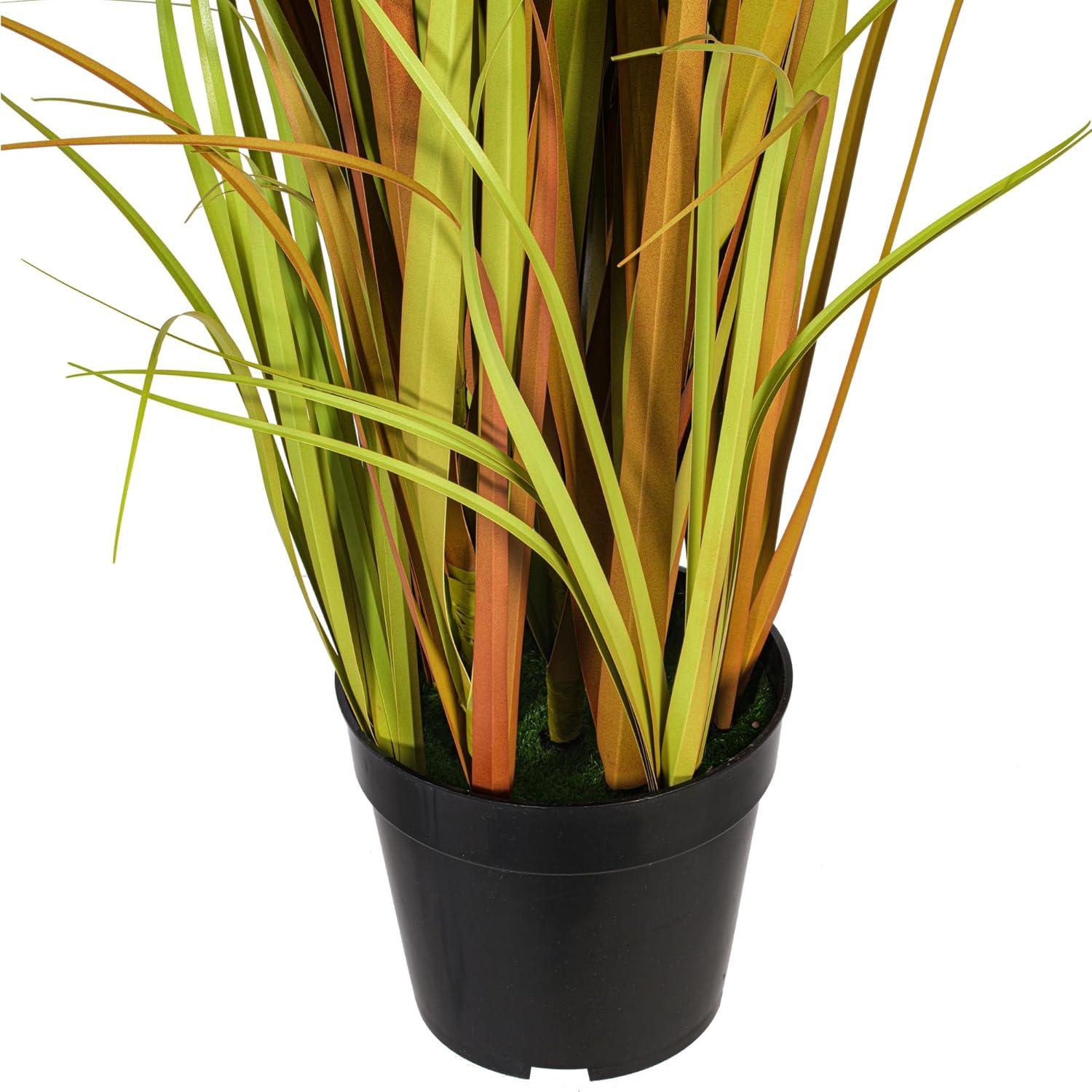 Vickerman TN170848 48 in. Grass in Pot, Brown