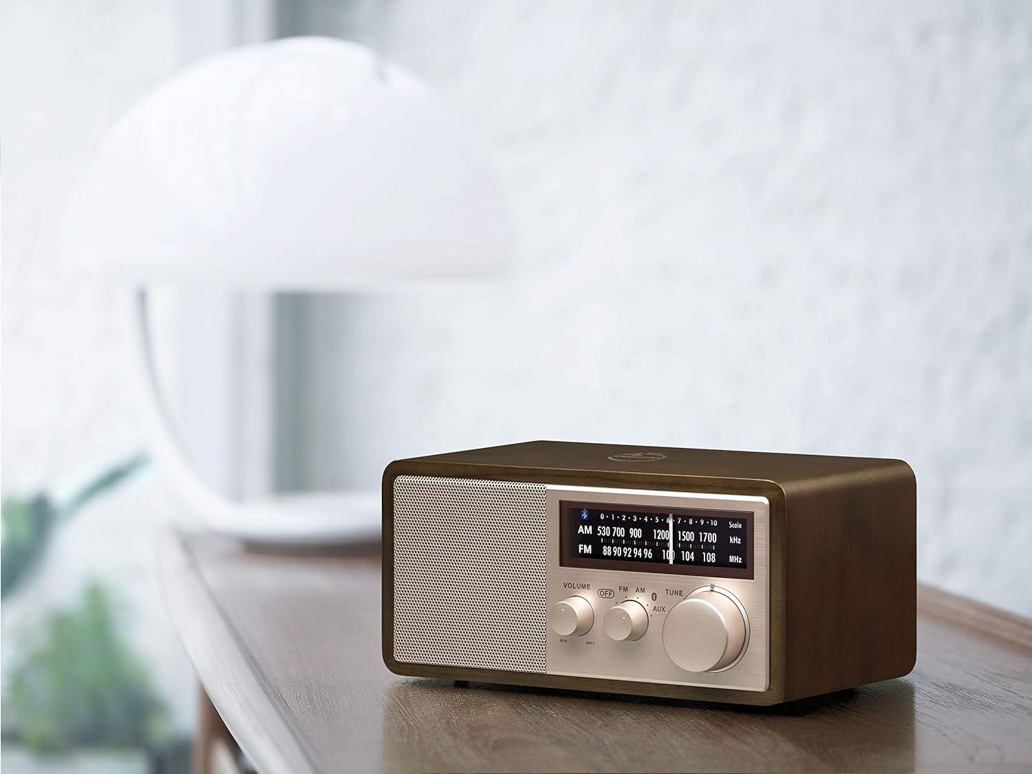 Sangean WR-16SE WR-16 45th Anniversary Special Edition AM/FM Wooden Cabinet Radio with Bluetooth
