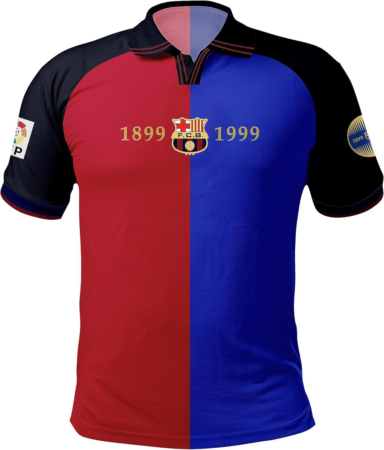 PAP Barcelona 1999 Retro Jersey - Men's FC Barcelona Retro Soccer Jersey