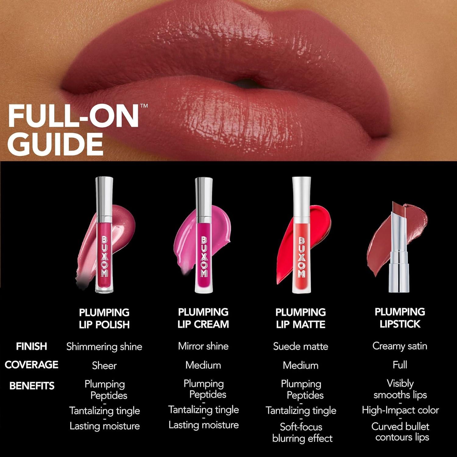 Buxom Full-On Plumping Lipstick - Skin Tease - 0.09oz - Ulta Beauty