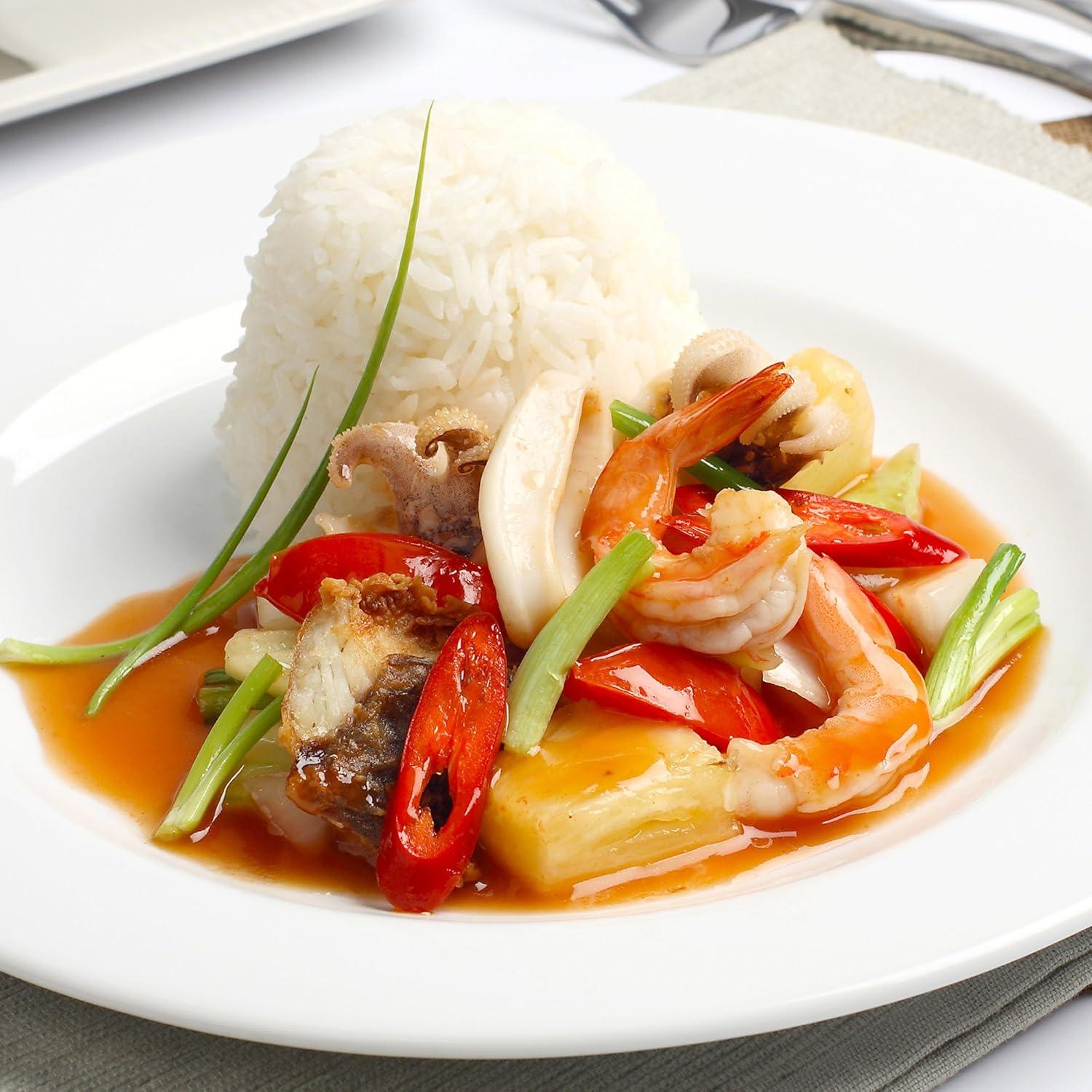 Vegetable Steamer and Rice Cooker - 6.3 Quart Electric Steamer for Cooking Healthy Fish, Eggs, Vegetables, Rice, and Baby Food by Classic Cuisine