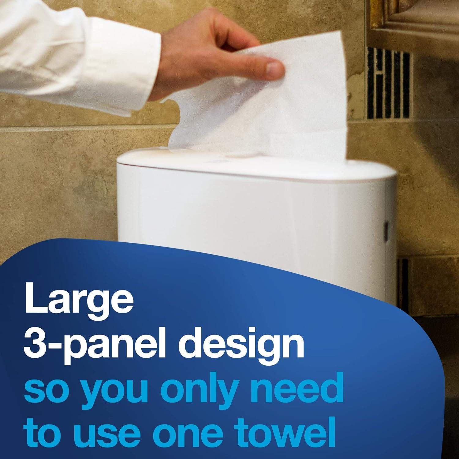 Tork Advanced White Multifold Hand Towels, 1-Ply, 250 Sheets per Pack