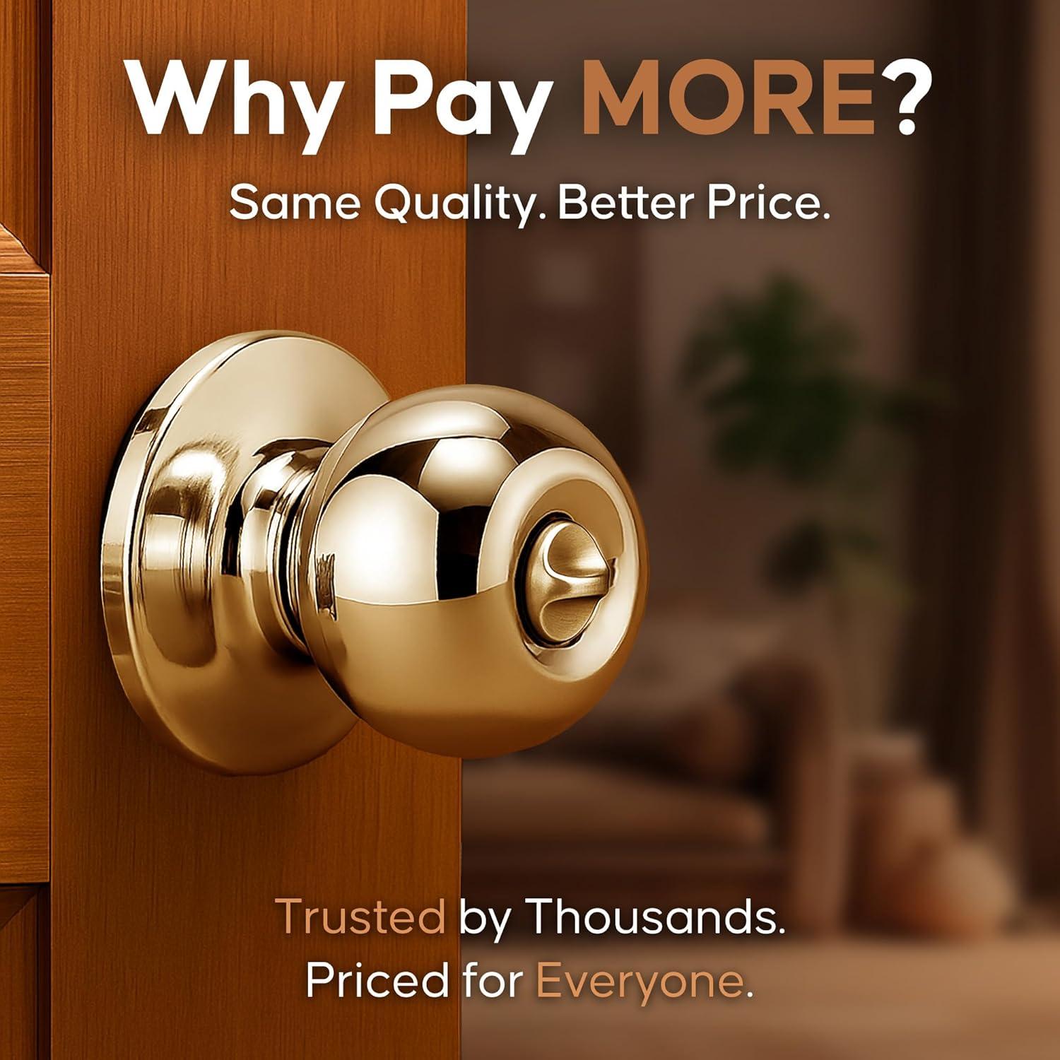 Ball Privacy Door Knob