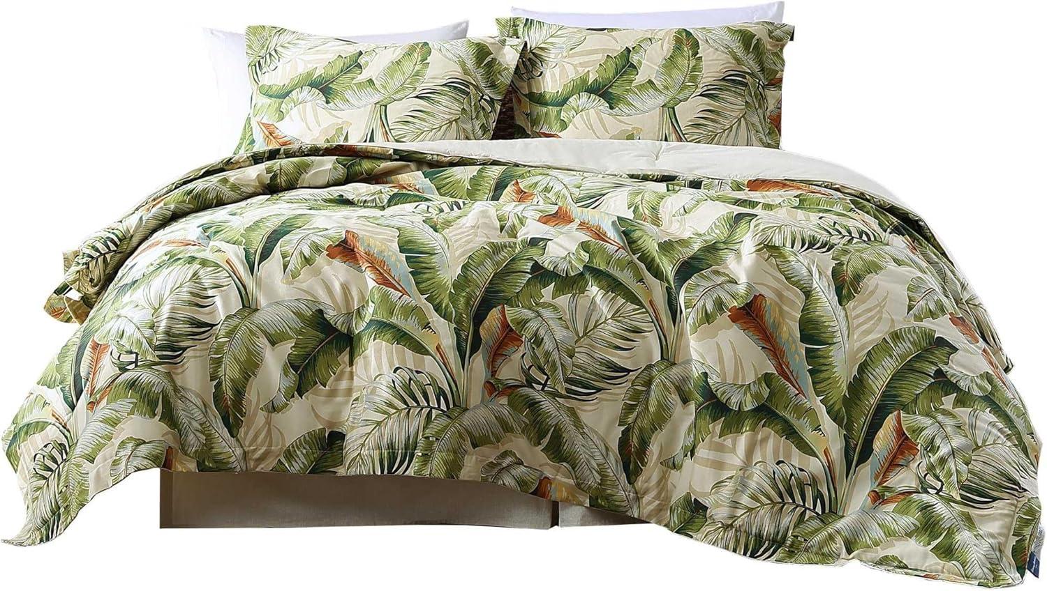 Tommy Bahama Home Tommy Bahama Palmiers Cotton Reversible 4 Piece Comforter Set