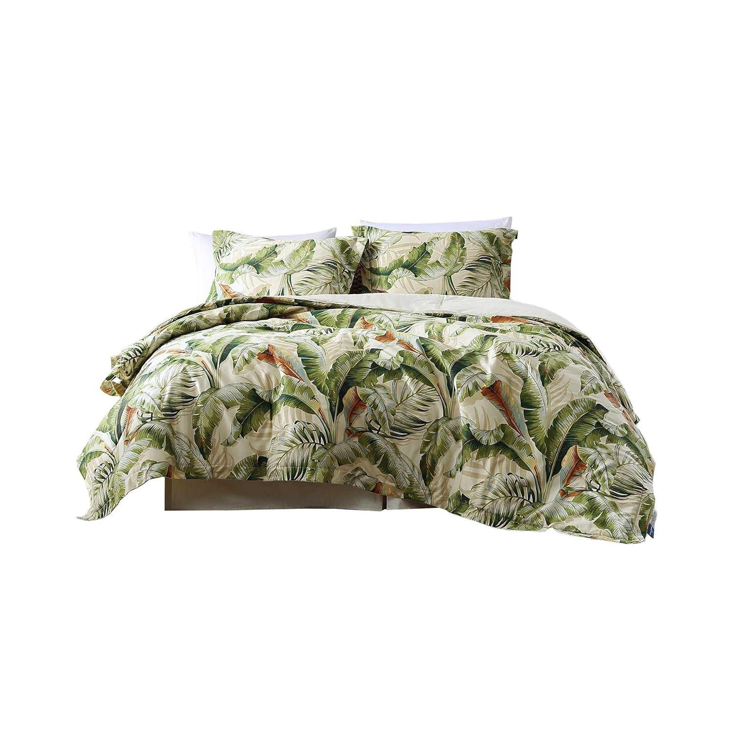 Tommy Bahama Home Tommy Bahama Palmiers Cotton Reversible 4 Piece Comforter Set