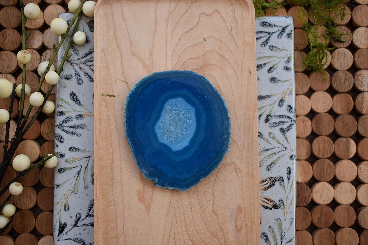 Agate 4 Piece Coaster Set