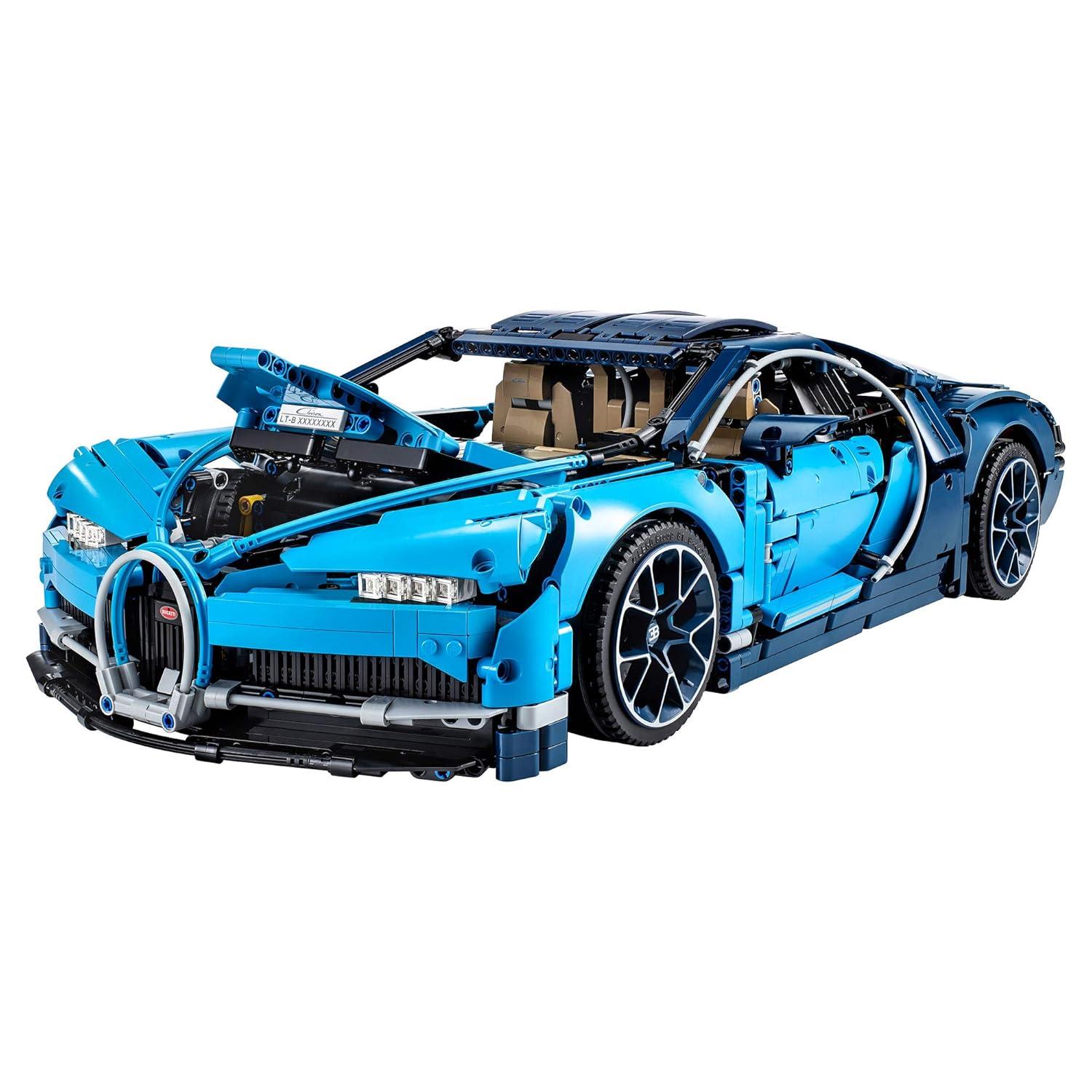 LEGO Technic Blue Bugatti Chiron 1:8 Scale Model Car