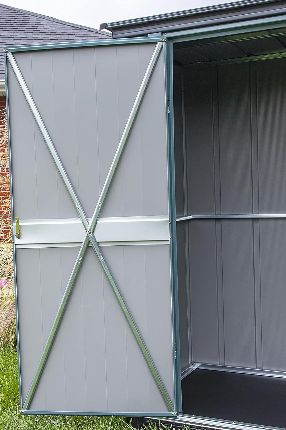 Arrow Spacemaker 4 ft. W x 3 ft. D Metal Vertical Storage Shed