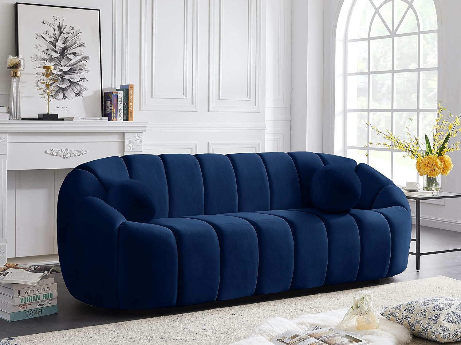 Eliza 94'' Velvet Sofa