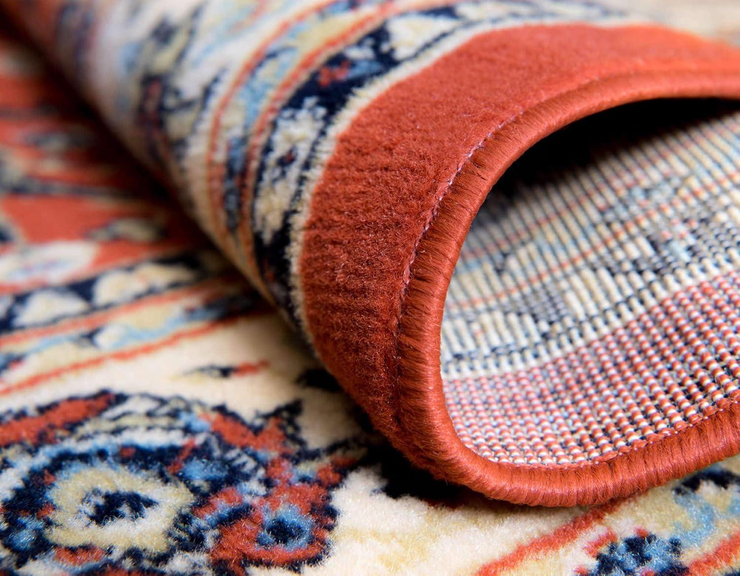 Unique Loom 5' 1 x 8' 0 Sialk Hill Washington Terracotta Area Rug