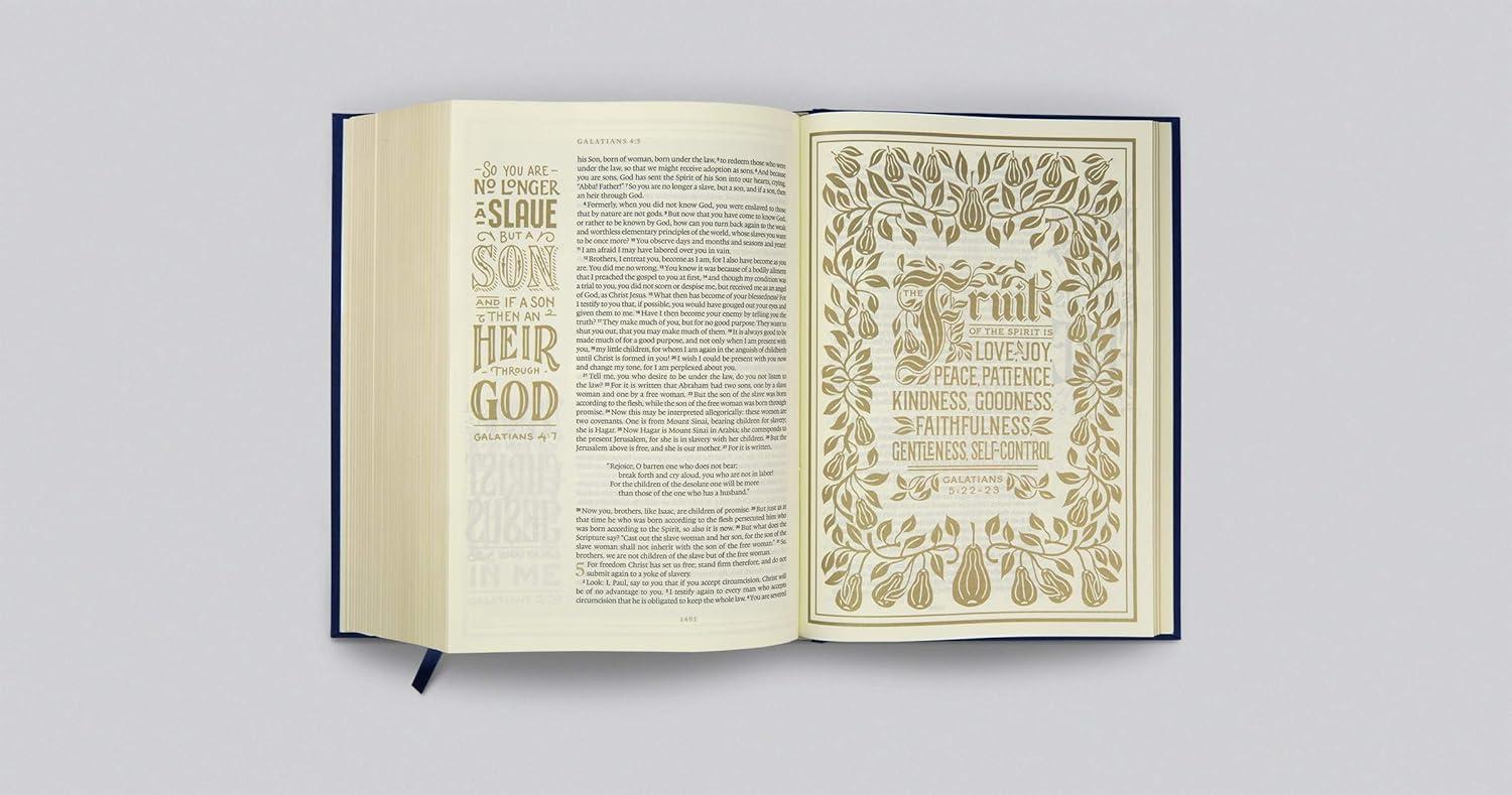 ESV Illuminated Bible, Art Journaling Edition (Cloth Over Board) - (Hardcover)