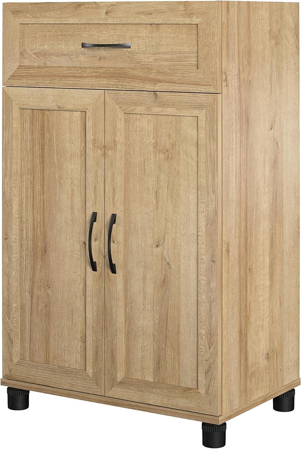 Systembuild Evolution Lory Framed 2 Door/1 Drawer Base Cabinet in Natural