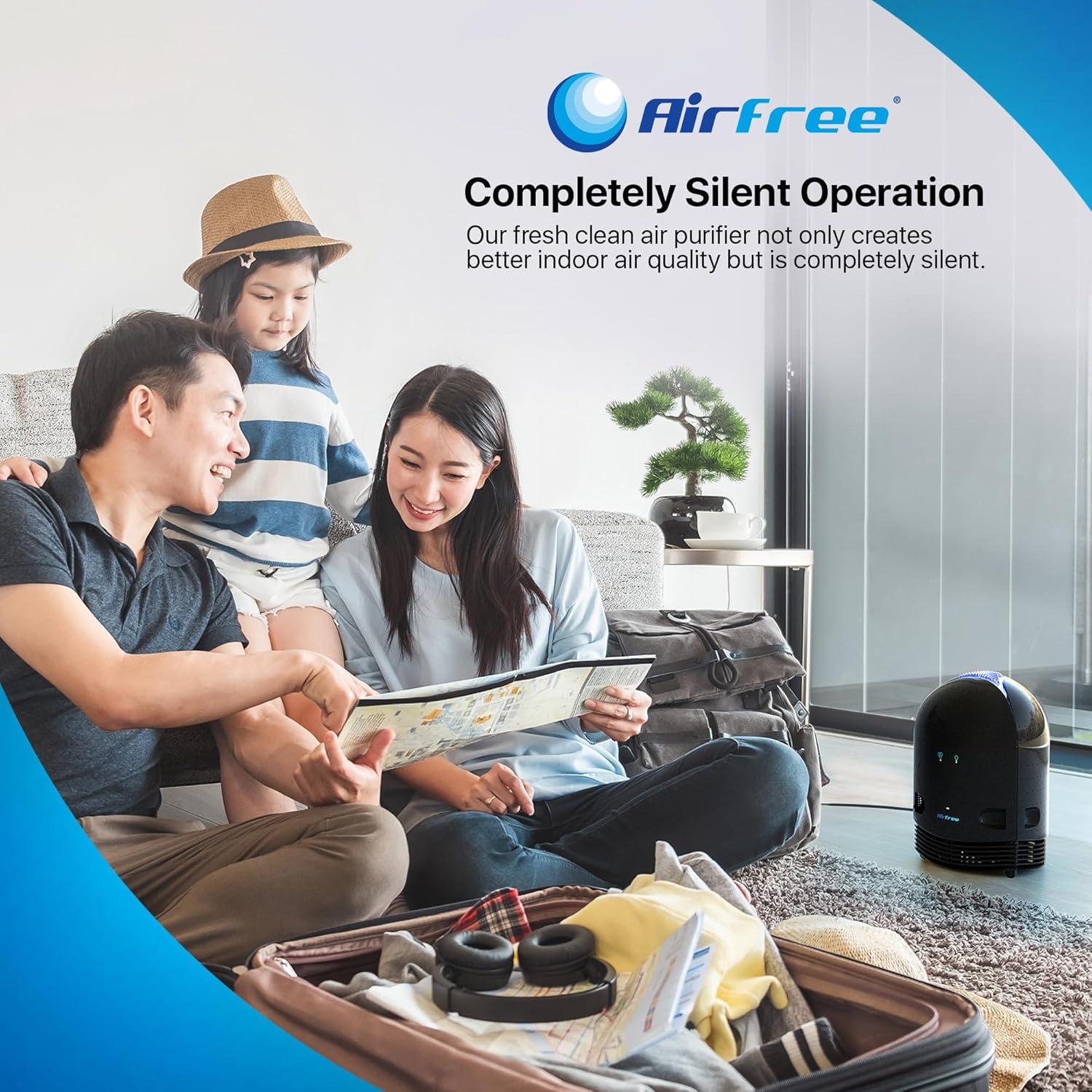 Airfree P3000 Plus  Filterless Silent Air Purifier | No Filter, Fan, or Humidifier | Covers 650 sq. ft.