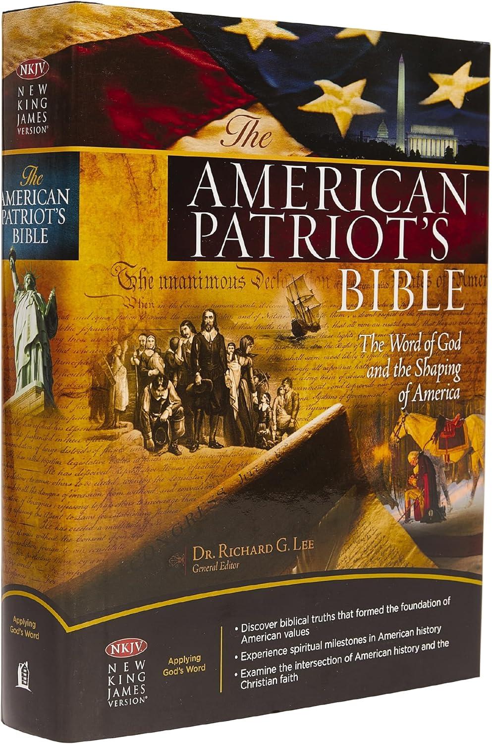 American Patriot's Bible-NKJV - by  Thomas Nelson (Hardcover)