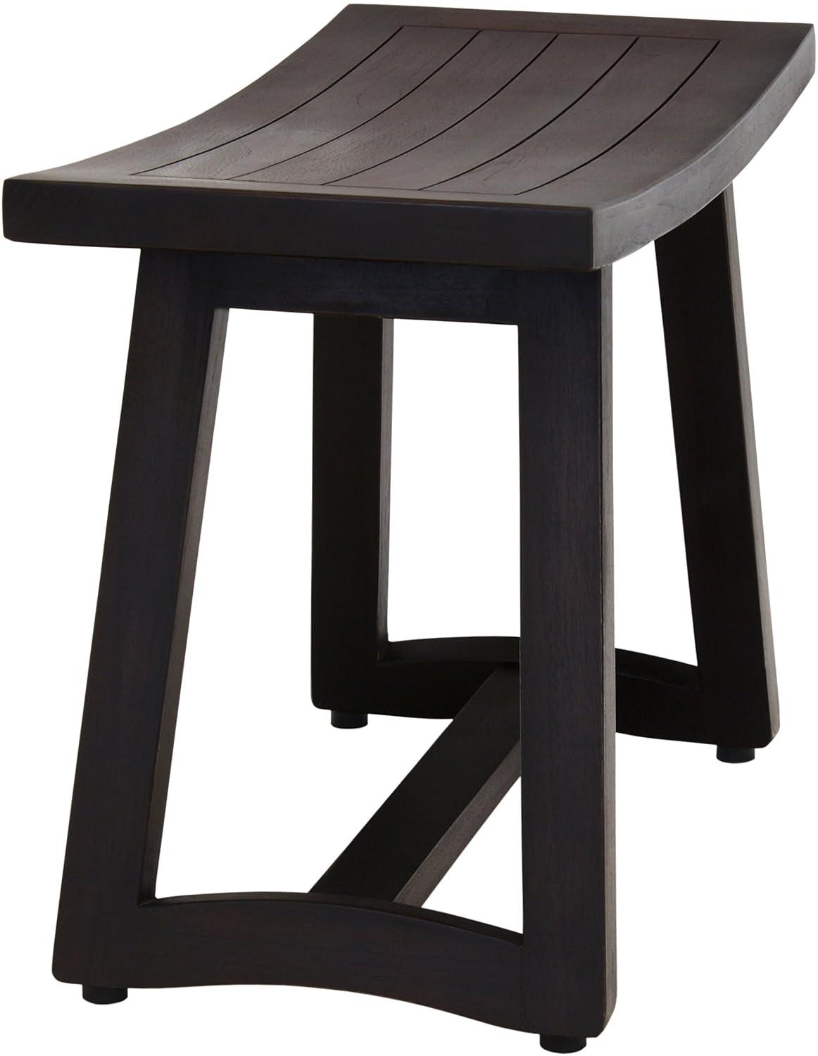 Patented 24" Asia® Buru Mocha Teak Shower Bench