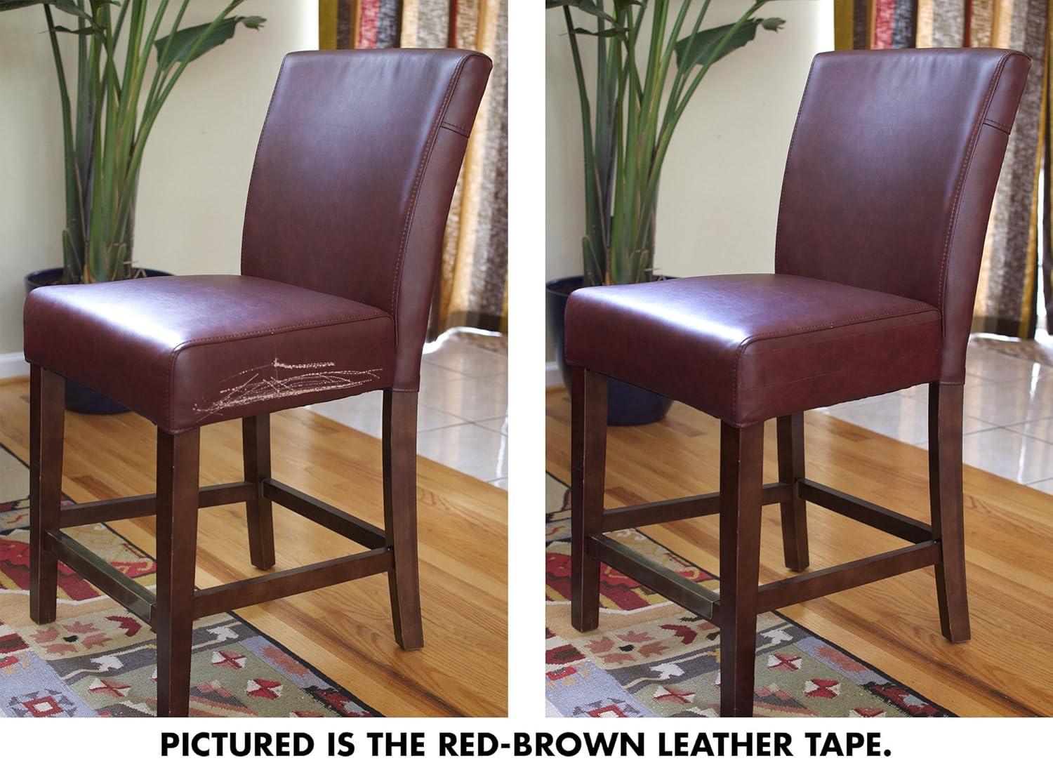 Match 'N Patch Dark Brown Leather Repair Tape, 2.25 in. x 15 ft