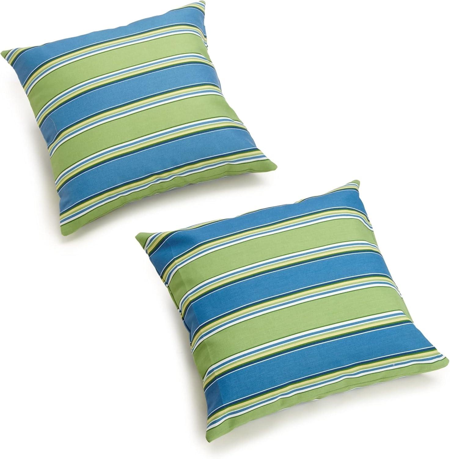 Indoor/Outdoor Reversible Throw Pillow