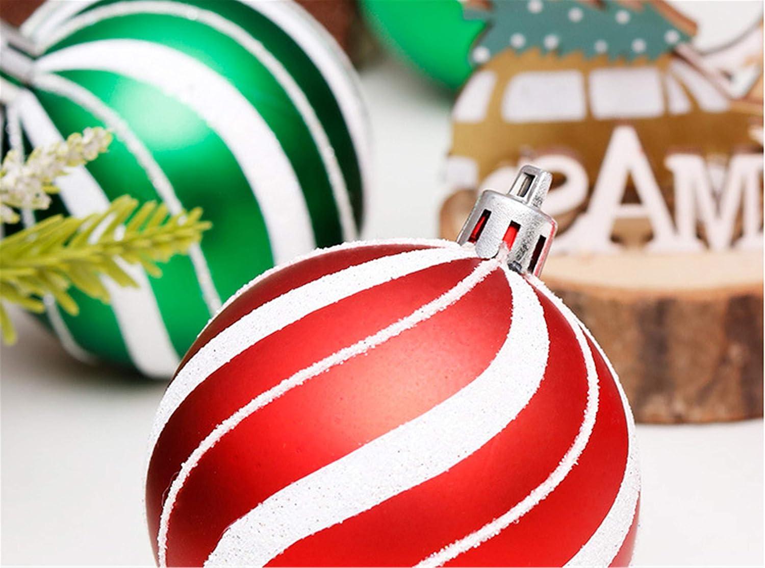WS at Home 30 Piece Shatterproof Ball Ornaments Set