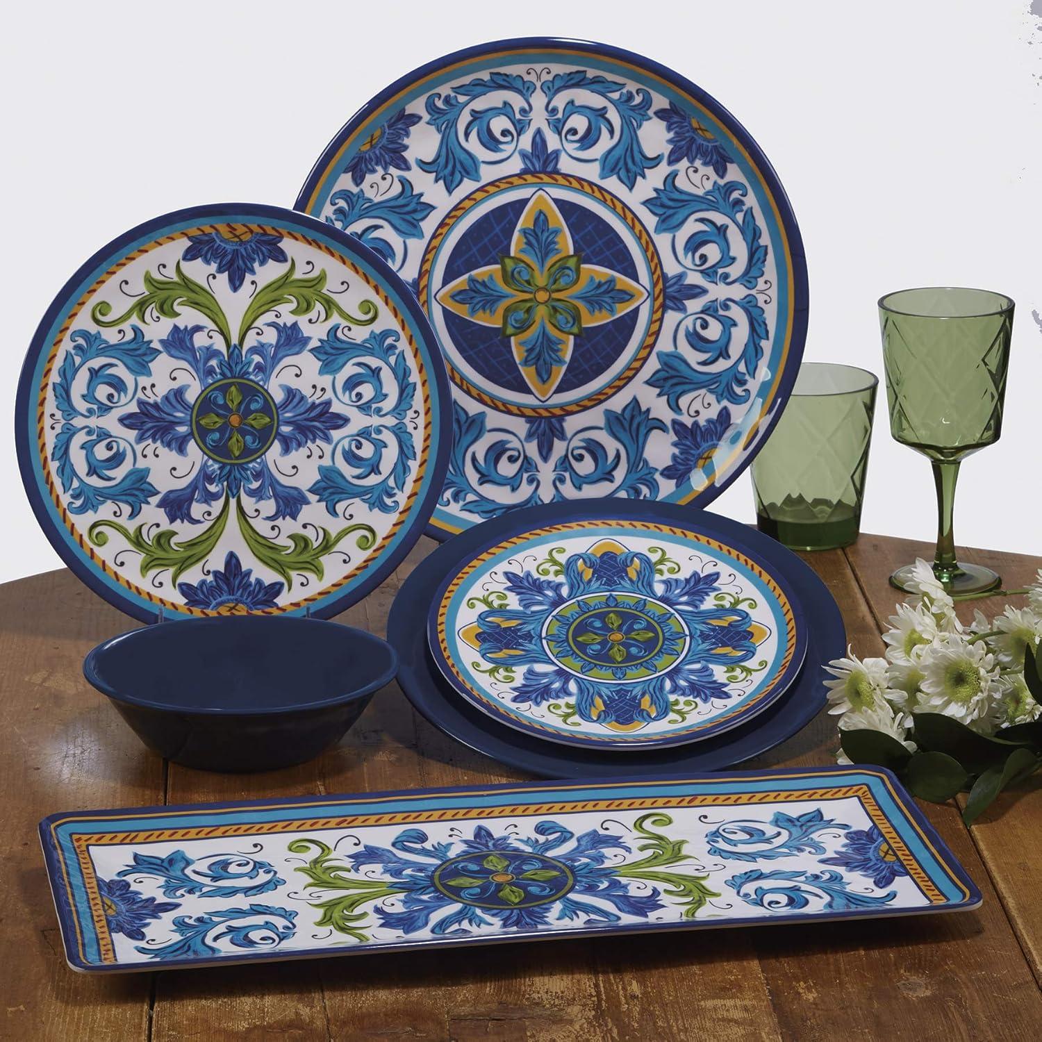 Certified International Lucca Melamine Salad Plate