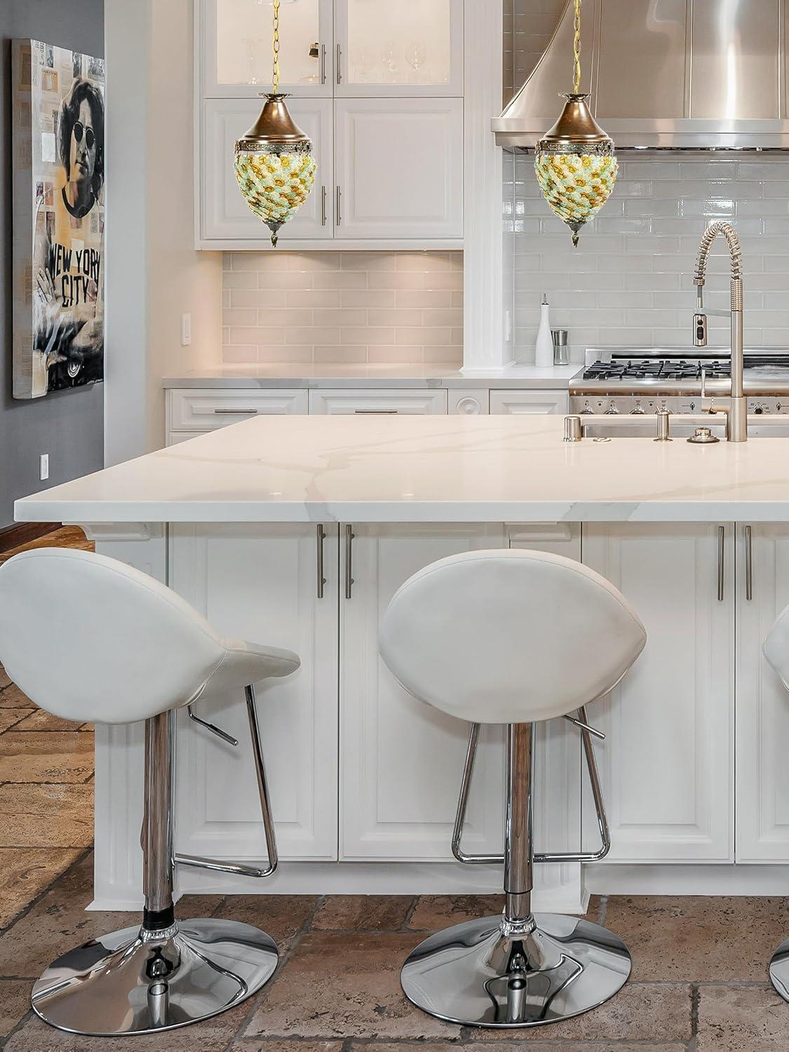 Dale Tiffany Glass Flower Hanging Fixture