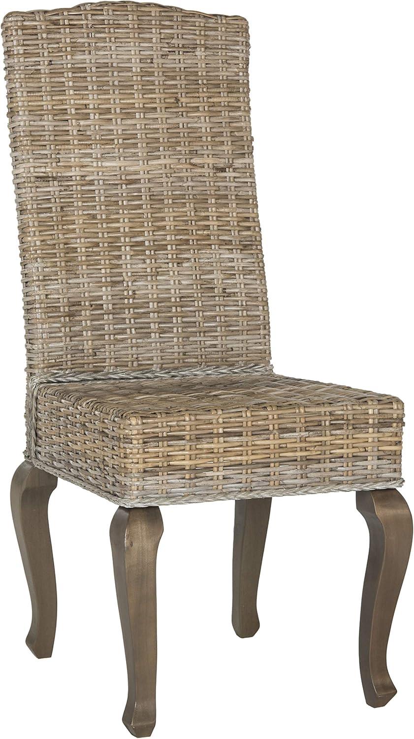 Milos Dining Chair (Set of 2) - Grey - Safavieh