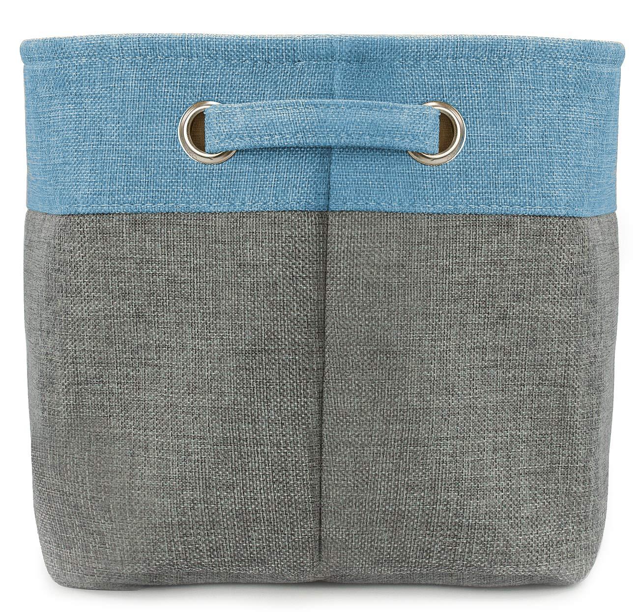 Sorbus Sorbus Fabric Storage Bins for Shelves Set of 3 - 15 Inch Sturdy Collapsible Storage Bins with 2 Handles, Foldable Baskets for Organizing Home, Closets, Shelf, Toys, Clothes, Large Decorative Storage Baskets