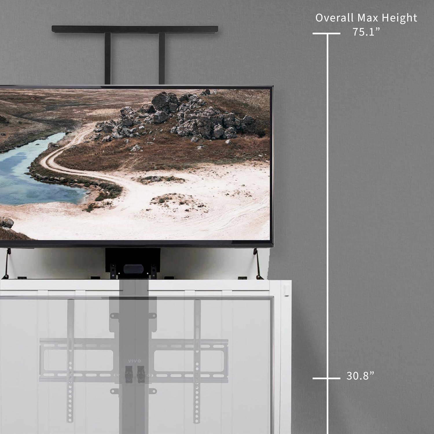 Vivo Vivo Tv Motorized Vertical Stand Lift for 32" to 55" Screens, Mount-E-UP65A