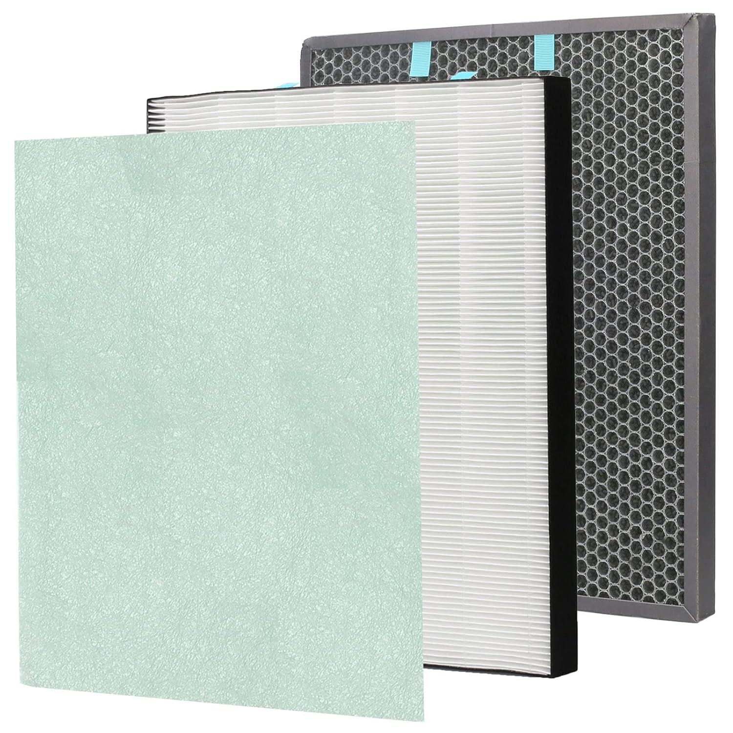 Replacement 400 Filter for Bissell Air400-2521 Pre, 2520 Active Carbon Filter, Compared to Part 2521, 2520