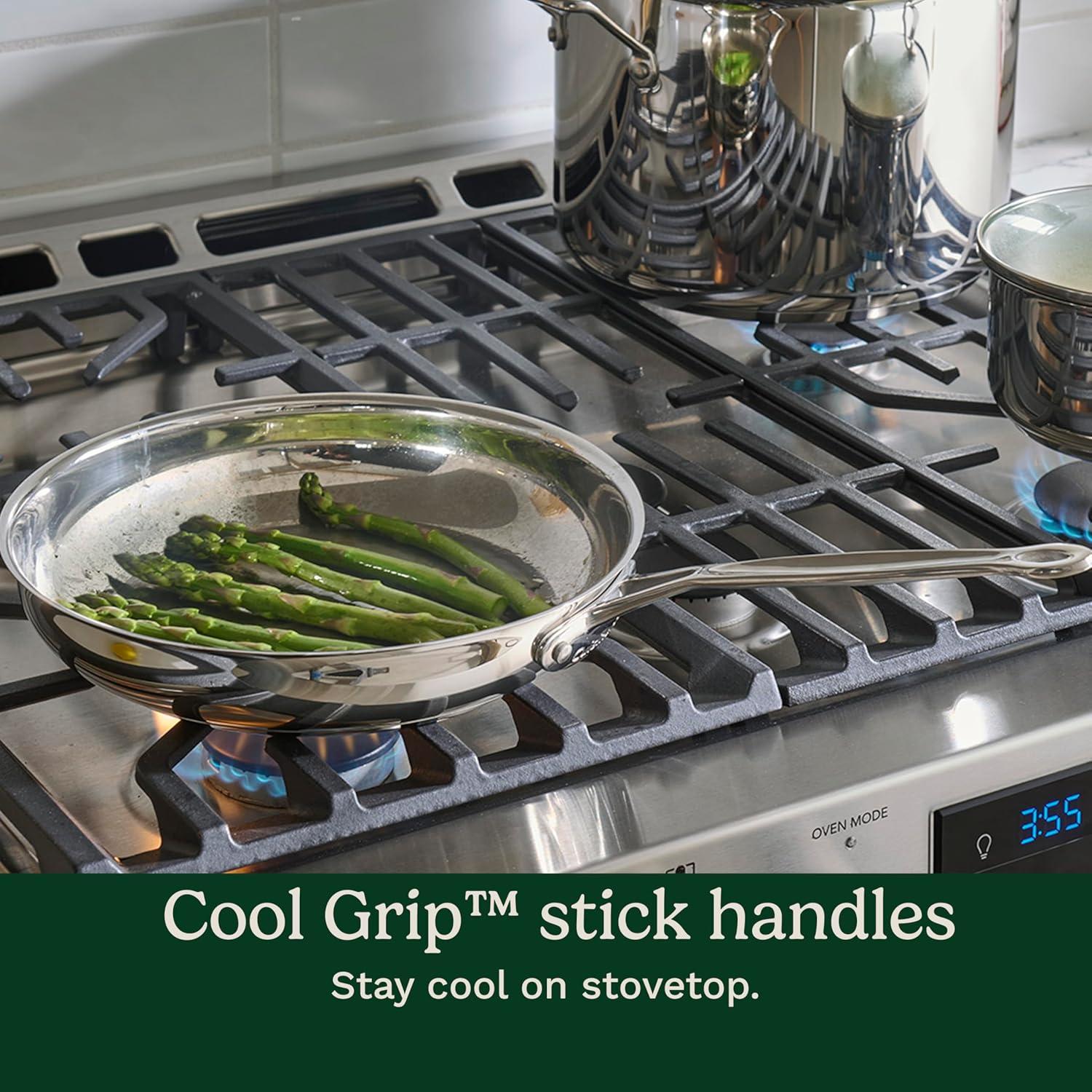 Cuisinart ® Chef's Classic™ 11-Piece Stainless Steel Cookware Set