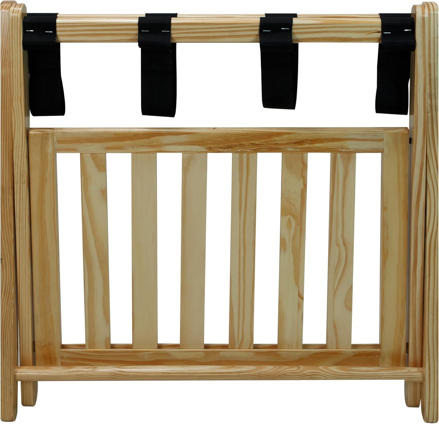 WRIWON Luggage Rack, 26.75" Wide with Shelf
