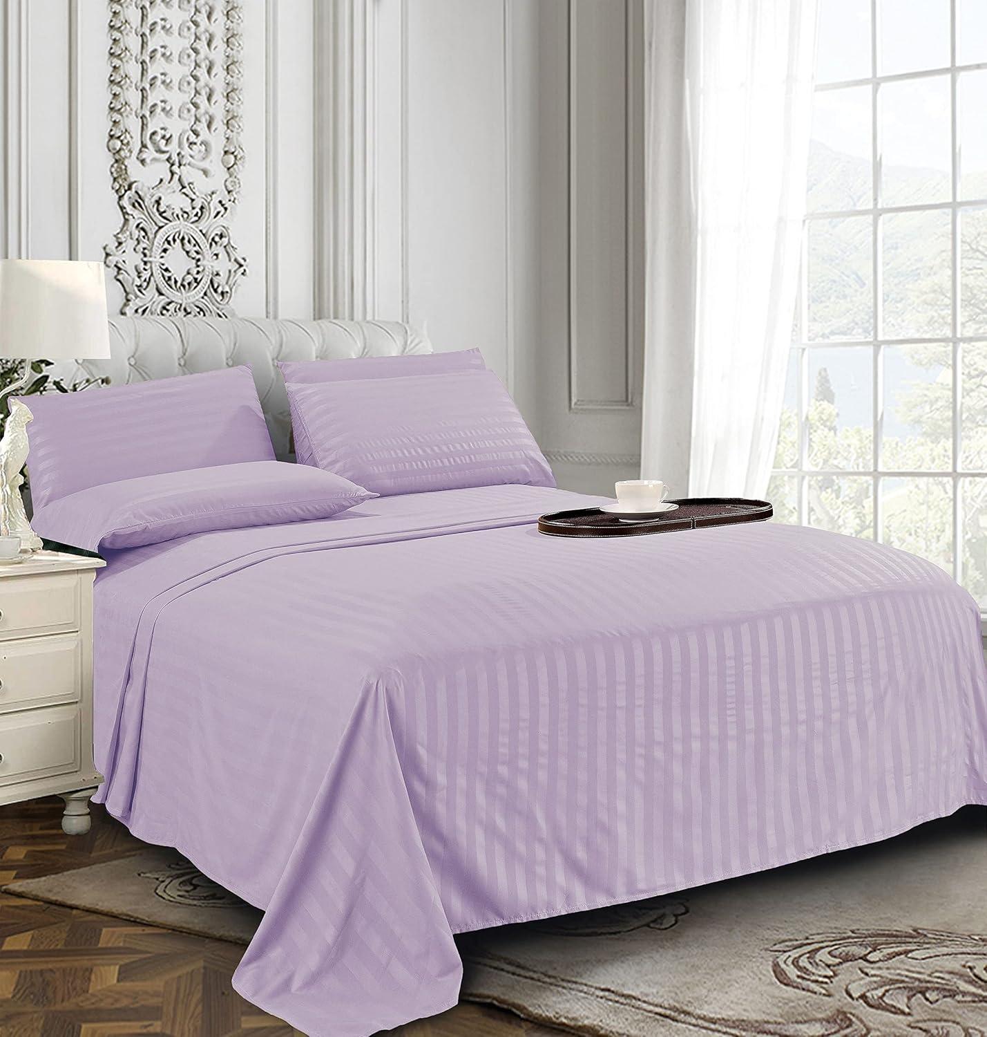 Percale Striped Sheet Set