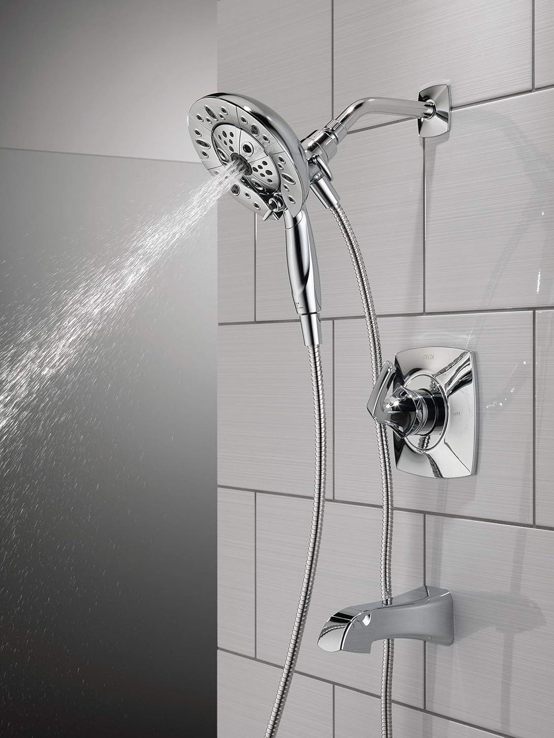 Vesna Single-Function Tub Shower Faucet Set, Shower Trim Kit with In2ition Shower Head and Valve