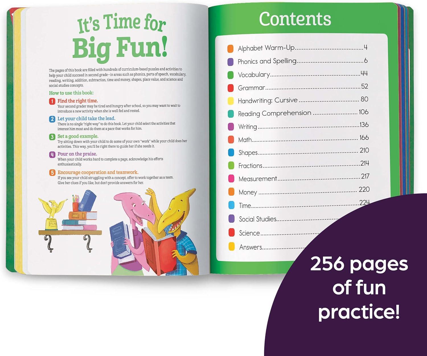 Second Grade Big Fun Workbook - (Highlights Big Fun Workbooks) (Paperback)