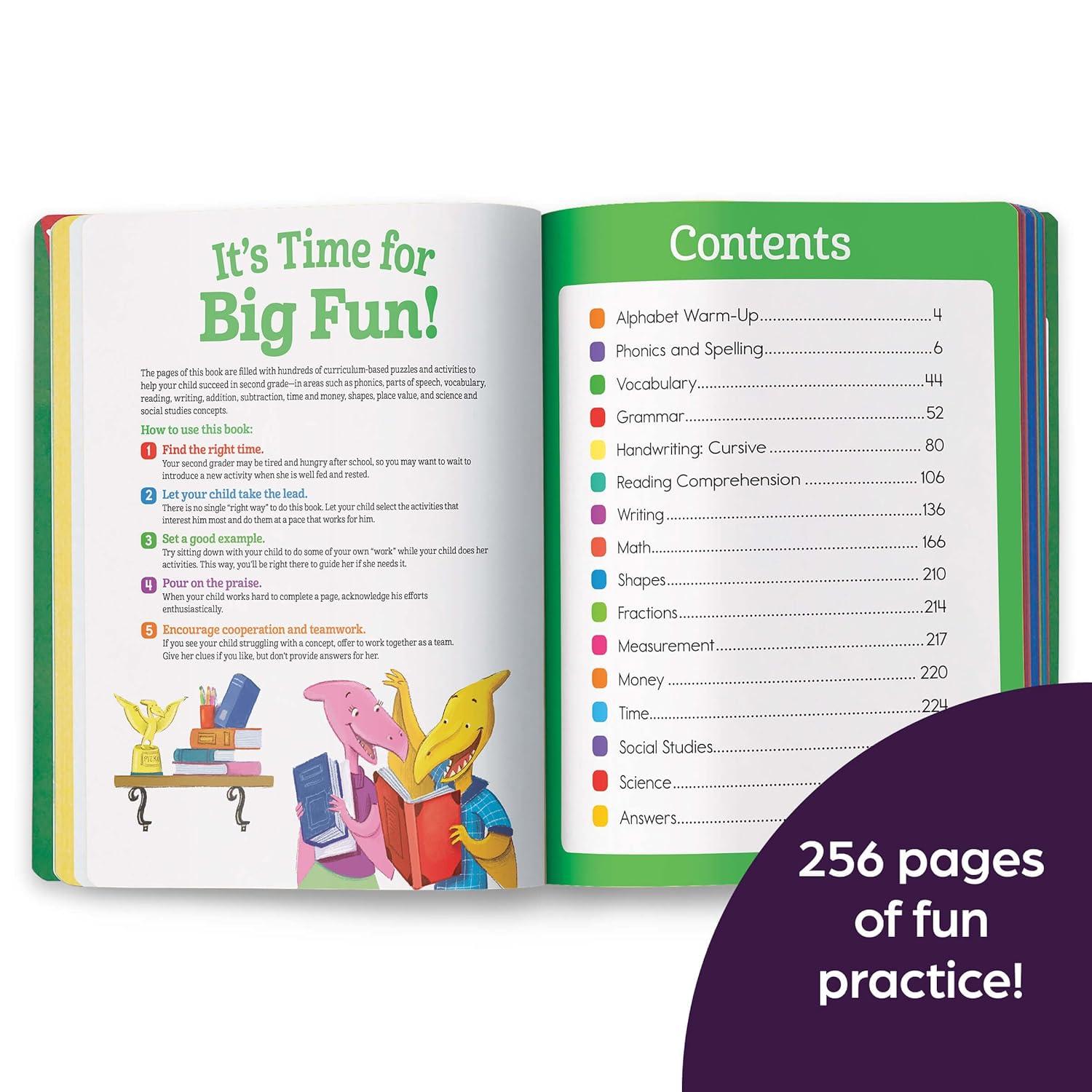 Second Grade Big Fun Workbook - (Highlights Big Fun Workbooks) (Paperback)