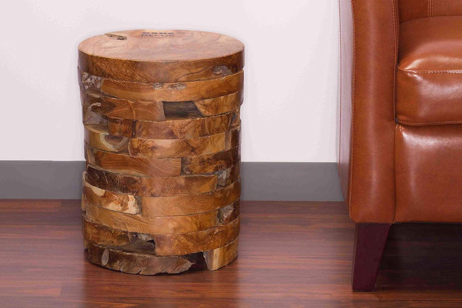 Bare Decor Stonehenge End Table