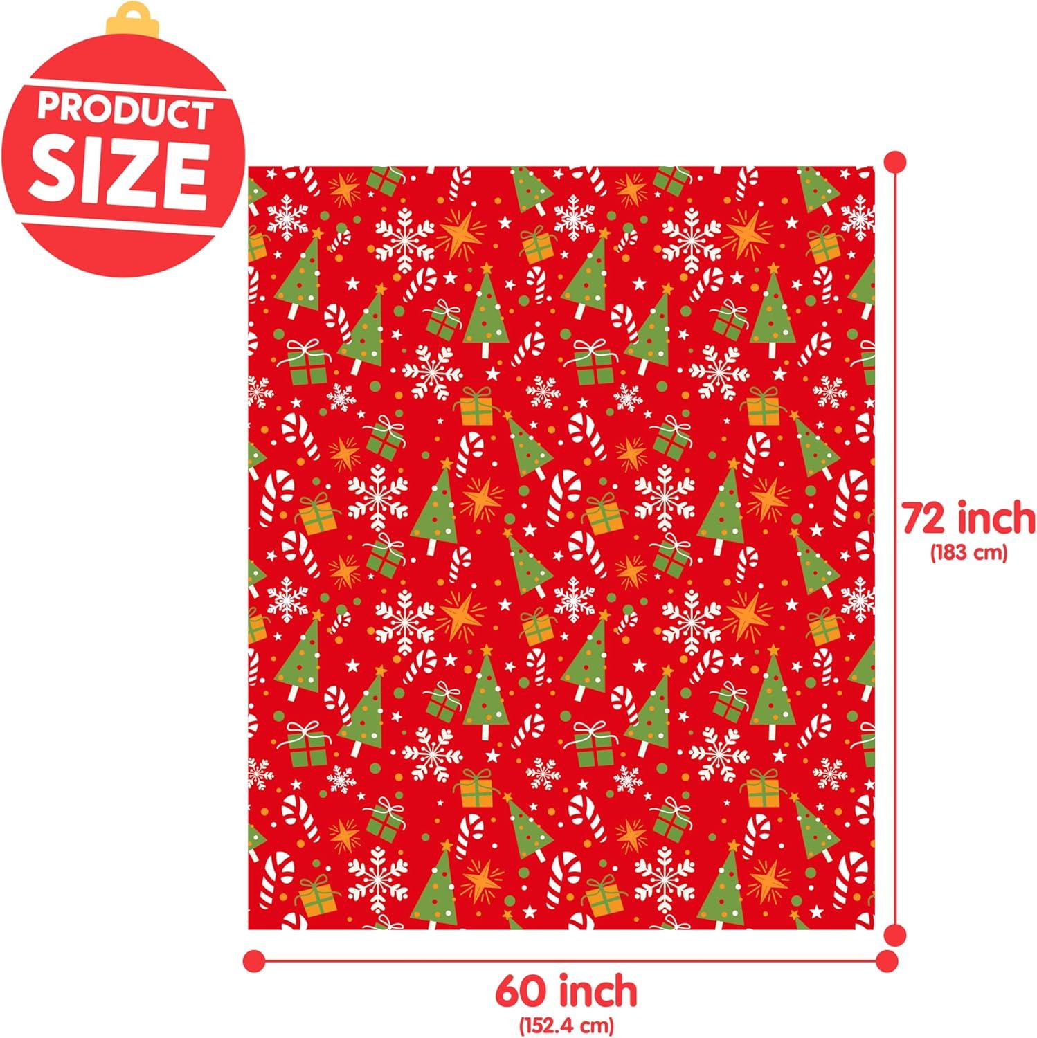 JOYFY 2 PCS Gift Bags Jumbo Christmas Bike Bags with Gift Tags - 72” x 60” Bags for Xmas Gift