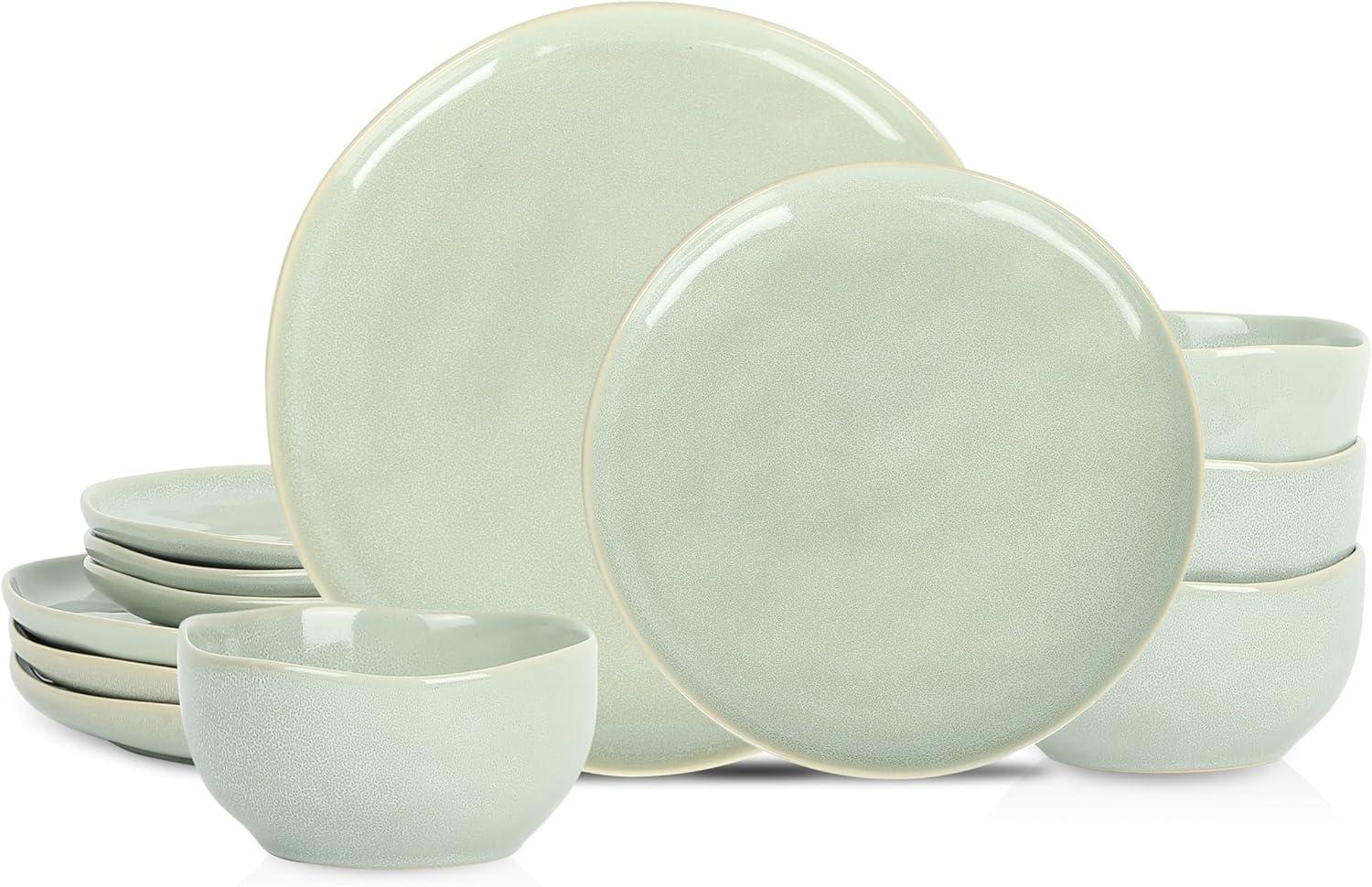 Stone Lain Mirella 12-Piece Dinnerware Set Stoneware (Set of 12)