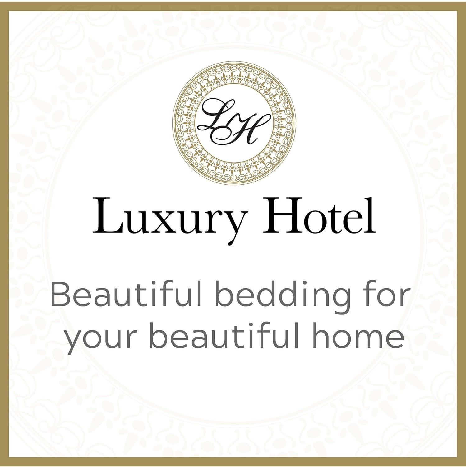 Luxury Hotel Microfiber Tailored Style Bed Skirt with Classic 14 Inch Drop Length, Full, Navy