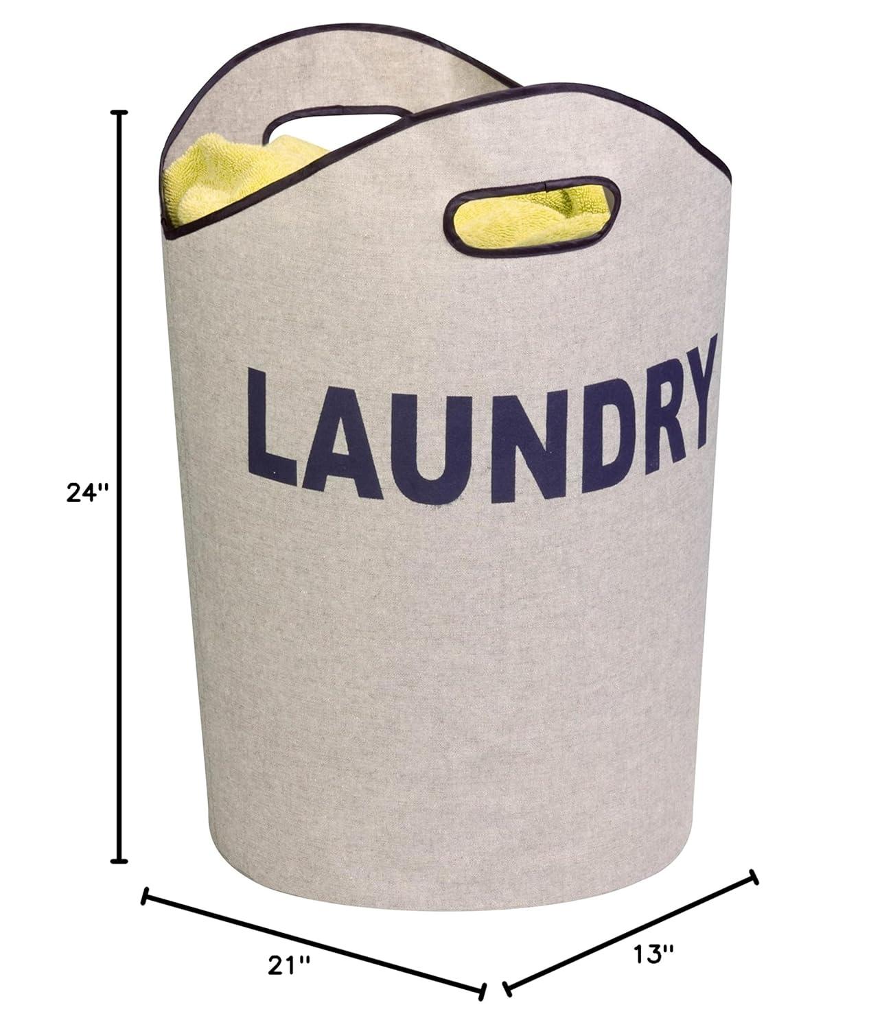 Rebrilliant Fabric Laundry Hamper with Handles