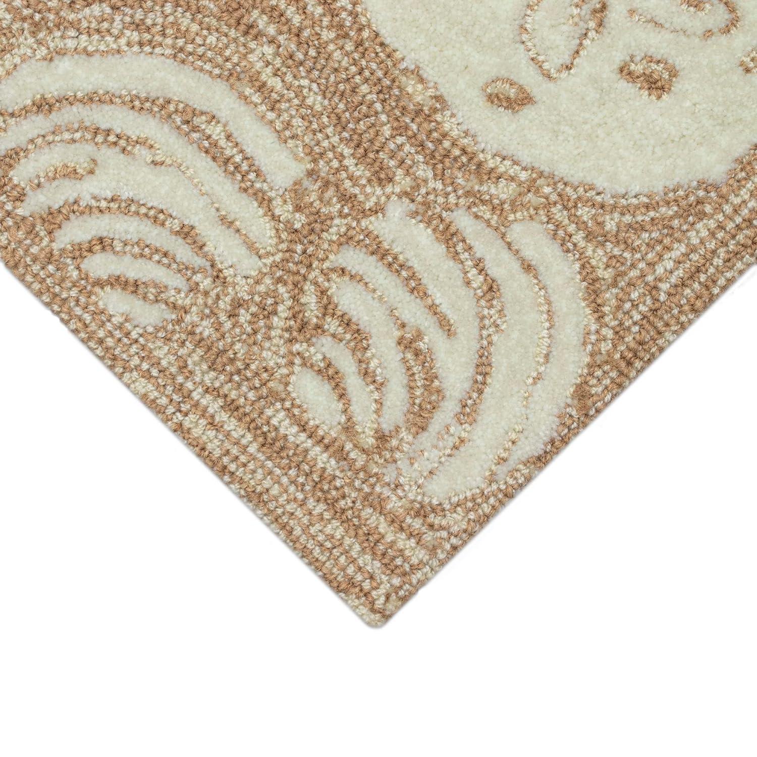 Seashell Hand-Tufted Outdoor Rug