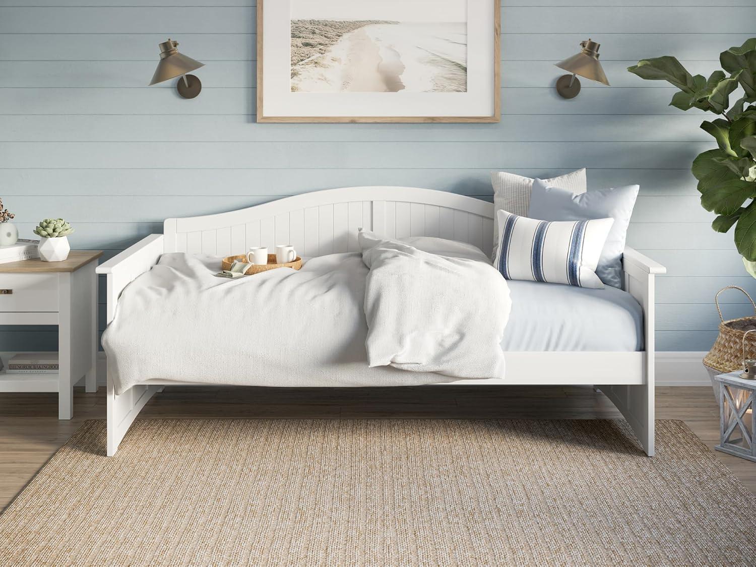 AFI Nantucket Twin Wood Daybed in White