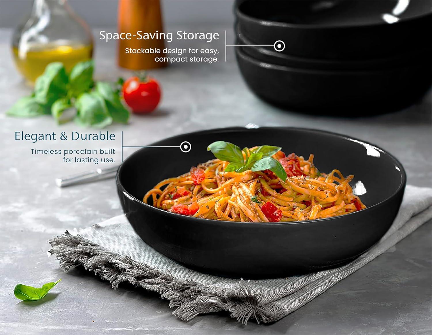 kook 40 oz. Dining Bowl (Set of 4)