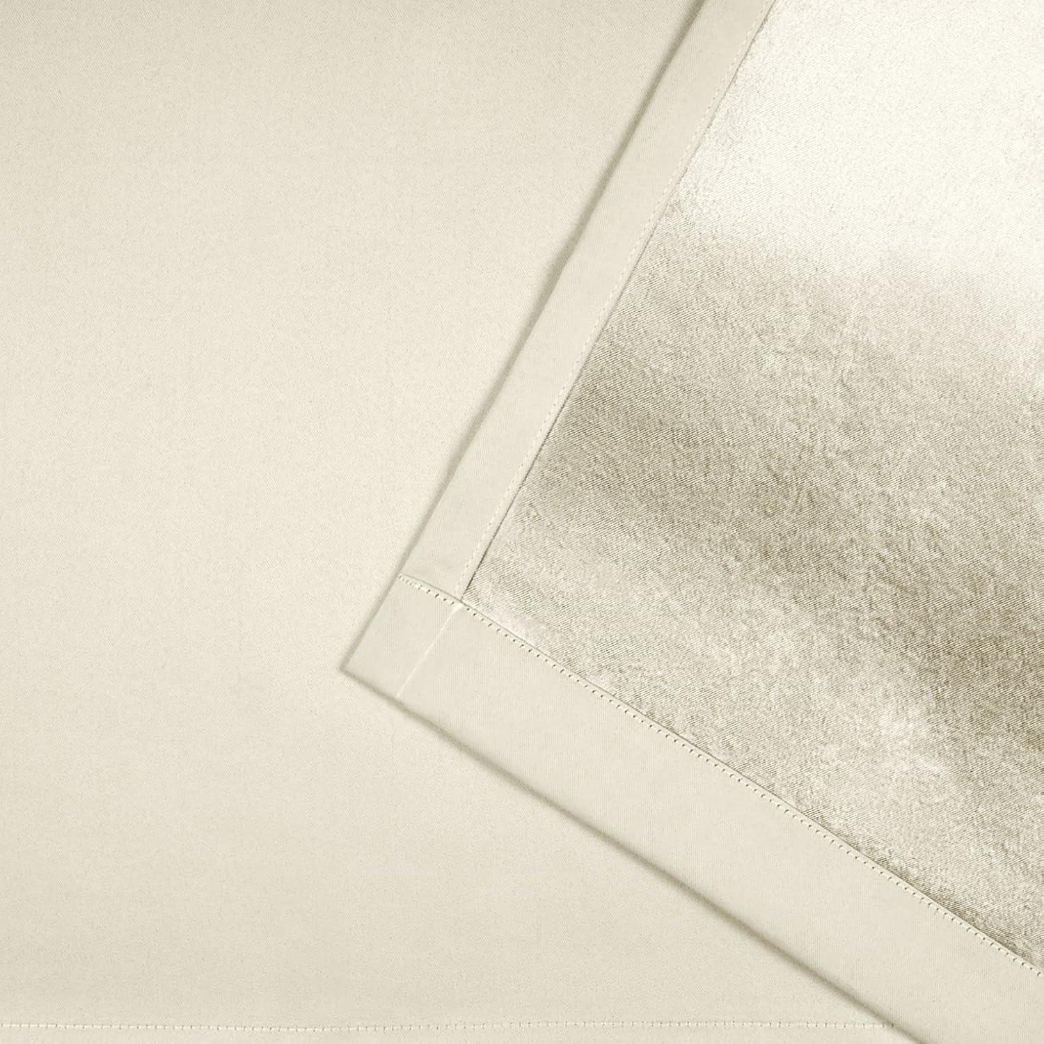 Amalgamated Textiles Catarina Linen Tailored 52'' W Window Valance