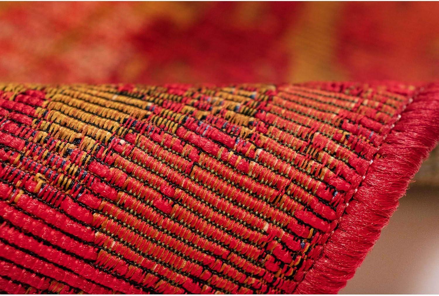 Liora Manne Marina Kermin Indoor/Outdoor Rug Saffron 2'7" x 4'3"