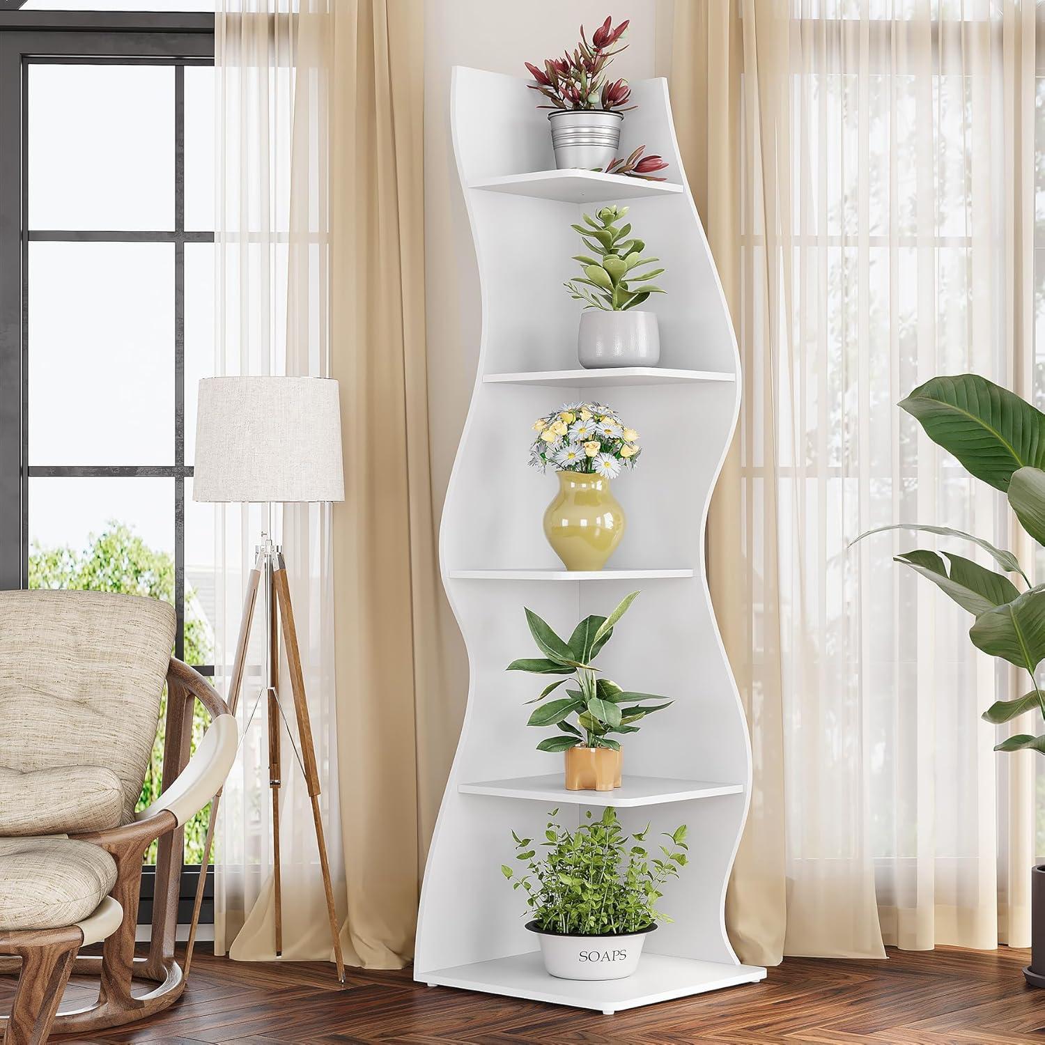 Millwood Pines Arhab Corner Bookcase