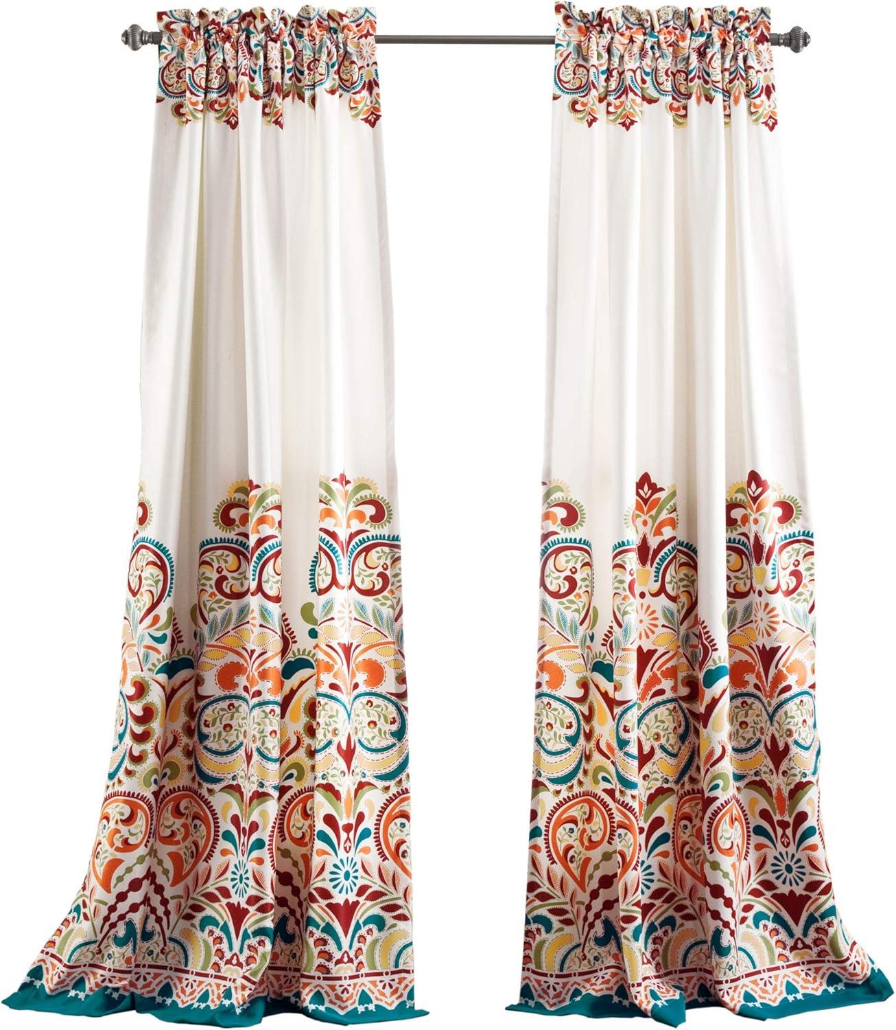 Lush Decor Polyester Room Darkening Curtain Pair (Set of 2)
