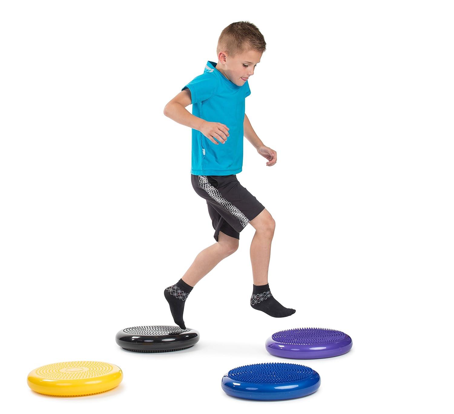 Bintiva Bintiva 33cm Balance Disc Set - Black, Blue, Purple, Green, Gray, Orange