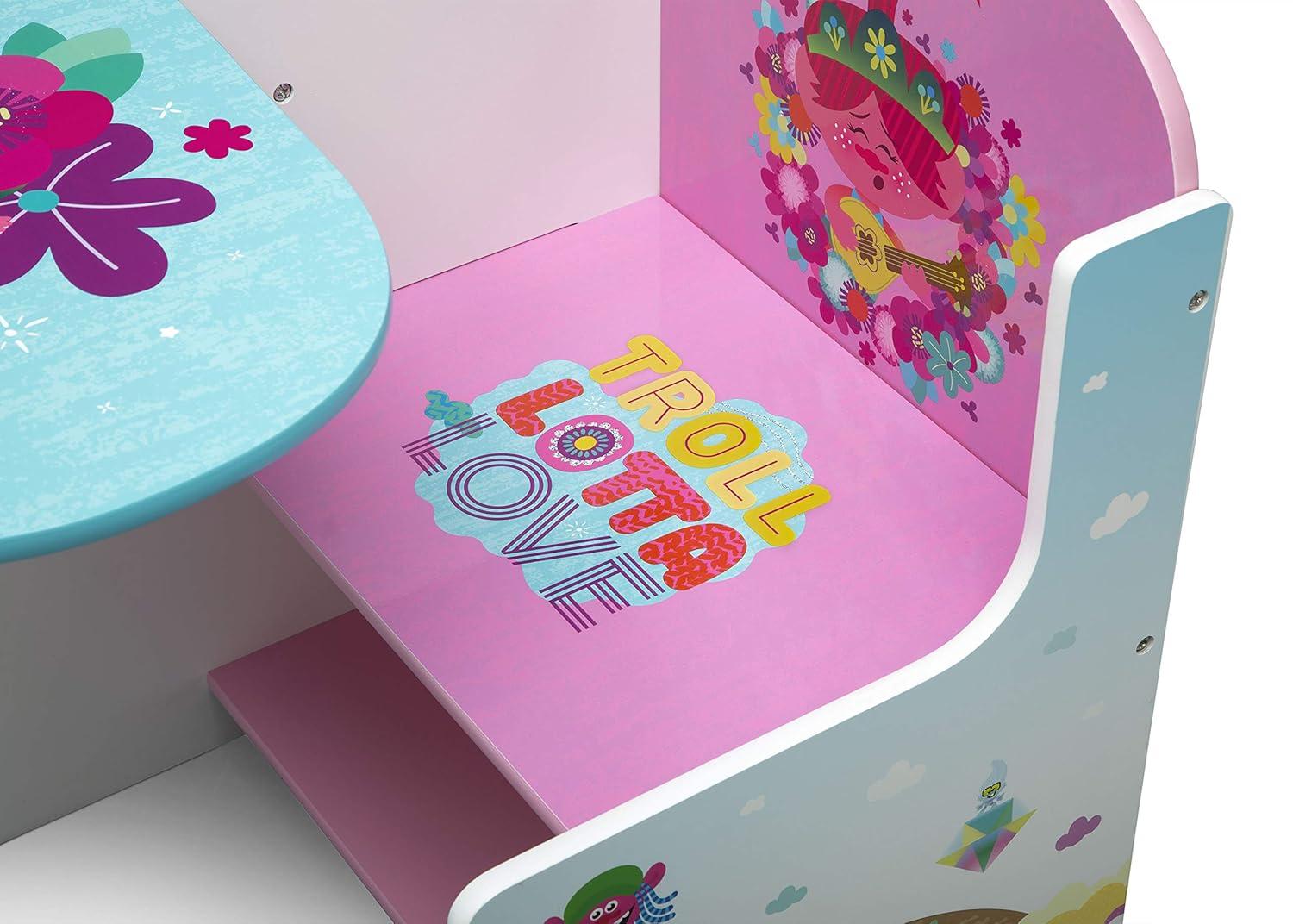 Trolls World Tour 23" Art Desk with Storage Bin